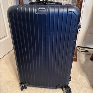 Authentic RIMOWA Navy Blue SALSA Rolling Suitcase